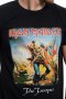Нова мъжка тениска с дигитален печат на музикалната група IRON MAIDEN - The trooper , снимка 2