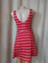 S/M Червена ,къса рокля , снимка 3