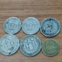 стари монети 6 броя стотинки и левове , снимка 3
