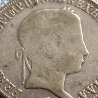 Сребърна монета 20 крайцера 1846г. Фердинанд първи Будапеща Унгария 13704, снимка 3 - Нумизматика и бонистика - 42888487
