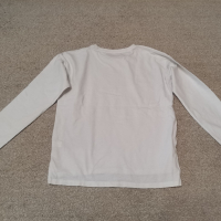 Детска бяла Блуза с дълъг ръкав на Reserved за момче 12-13 год 158см, снимка 2 - Детски Блузи и туники - 44707220