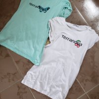 4 тениски TerraNovа черна сива бяла зелена, снимка 4 - Тениски - 38738432
