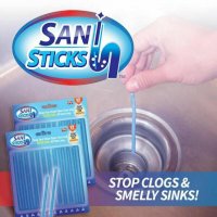 Пръчици за почистване на канали Sani Sticks, снимка 6 - Препарати за почистване - 40014823