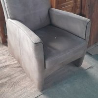 Кресло-ест.кожа-№029, снимка 1 - Дивани и мека мебел - 38544410
