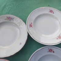Български порцелан чинии,кана,купа, снимка 9 - Чинии - 34244475