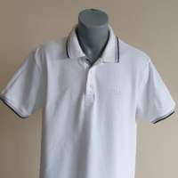Hugo Boss Paddy Pique Cotton Modern Fit Mens Size 2XL НОВО! ОРИГИНАЛНА Тениска!, снимка 9 - Тениски - 44600950