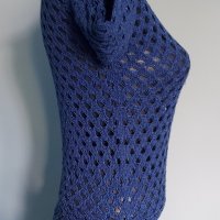 Дантелена блуза с дълъг ръкав "Sisley"® / унисайз , снимка 3 - Блузи с дълъг ръкав и пуловери - 42558926