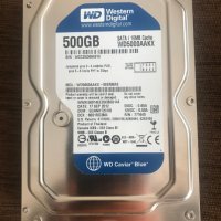 Хард диск WD 500 Gb Blue Sata III , снимка 1 - Твърди дискове - 39818604