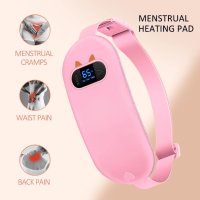 Нагревателна подложка за облекчаване на менструални болки, розова, снимка 3 - Други - 42897322