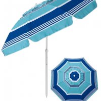 Ветроустойчив чадър с възможност за накланяне. 2,2м диаметър,Тръба 28/32мм, снимка 1 - Градински мебели, декорация  - 37198031