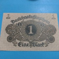 Рядка банкнота една марка 1920 година Германия с червен печат за колекция - 18840, снимка 7 - Нумизматика и бонистика - 31186597
