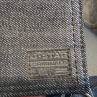 Нов комплект G star Estan Giftpack Wallet + Belt колан и портфейл деним, снимка 12 - Подаръци за мъже - 32185799
