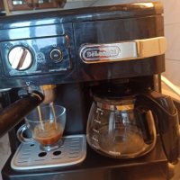 Кафе машина Делонги за еспресо и за шварц кафе, работи перфектно , снимка 2 - Кафемашини - 37846493
