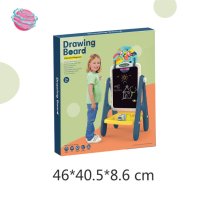 2в1 Голяма Детска дъска за рисуване и писане, Магнитна, снимка 7 - Рисуване и оцветяване - 42842028