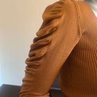 Дамска блуза в цвят горчица !, снимка 4 - Блузи с дълъг ръкав и пуловери - 42098774