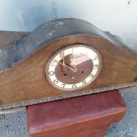 Оригинален стар каминен настолен часовник Механичен, снимка 9 - Антикварни и старинни предмети - 29707562