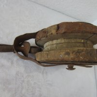 Лебедка, много стара макара за вдигане на тежести с кука, снимка 10 - Други ценни предмети - 31772671