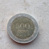 Монети. Колумбия. 100, 200, 500  и 1000 песо . , снимка 7 - Нумизматика и бонистика - 38534480