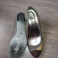 Обувки от естествена кожа, снимка 3 - Дамски обувки на ток - 34549853