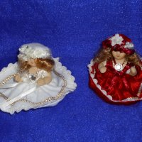 Малки порцеланови куклички, снимка 3 - Подаръци за сватба - 31987346