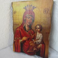 Св. Богородица, красива икона , снимка 4 - Икони - 29476593