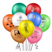 Играта на Играчките toy story Обикновен надуваем латекс латексов балон парти хелий или газ, снимка 2 - Други - 29338538