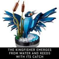 Ново LEGO Icons Kingfisher Bird Set - Идеален Декор за Дома и Офиса, снимка 2 - Други - 44582433