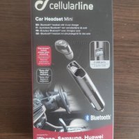 Bluetooth® Слушалка и зарядно Cellularline Car Headset Mini, снимка 1 - Друга електроника - 40682733