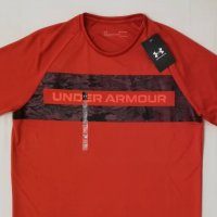 Under Armour UA Tech оригинална тениска S спортна фланелка фитнес, снимка 2 - Спортни дрехи, екипи - 37424783