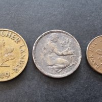 Монети . Германия. 1, 10 и 50 пфенига. 1949 година., снимка 5 - Нумизматика и бонистика - 38160553