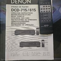 DENON DCD-615 с оригинално дистанционното , снимка 8 - Други - 42461564