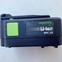Festool BPC15 - Акумулаторна батерия 14.4V 2.6Ah Li-ion, снимка 2 - Други инструменти - 36978105