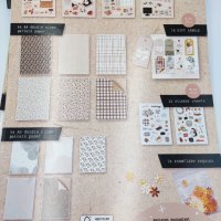 Декорация за картички paper craft set Крафт материали , снимка 8 - Ученически пособия, канцеларски материали - 38368347