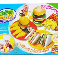 Фабрика от пластилин - Хамбургери и Сандвичи, снимка 2 - Образователни игри - 42311789