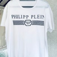 Маркова тениска оригинал PHILIPP PLEIN, снимка 2 - Тениски - 42375186