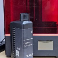 Нова Водоразтворима 3D Смола 1KG Черна - Бърза Обработка за LCD 3D принтер, снимка 7 - Други стоки за дома - 42836212