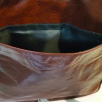 STRELLSON - Мъжкa чантa за през рамо - естествена кожа, снимка 14 - Чанти - 42115110