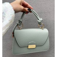Елегантна фешън чанта с авнгардни дръжки в модерни цветове, снимка 2 - Чанти - 44351378