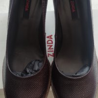 Сандали Zinda естествена кожа лак, снимка 6 - Дамски ежедневни обувки - 42375332