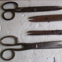 Лот от стари ножици , снимка 4 - Антикварни и старинни предмети - 32050880