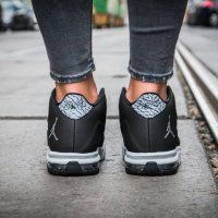 оригинални маратонки  Nike Jordan Flight Origin 3 BG 'Black Silver' номер 38,5-39, снимка 4 - Маратонки - 38517684