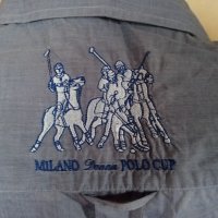 Milano Italy, Polo Cup, Оригинална, Размер XL. Код 1132, снимка 7 - Ризи - 29722097