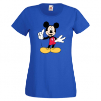 Дамска тениска Mickey Mouse 9 Мини Маус,Микки Маус.Подарък,Изненада,, снимка 2 - Тениски - 36526632