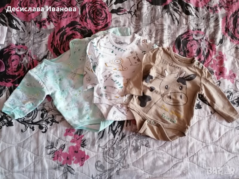 Бебешки бодита размер 62см., снимка 1