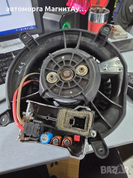 9400984 Вентилатор мотор парно за Mercedes W211, снимка 1