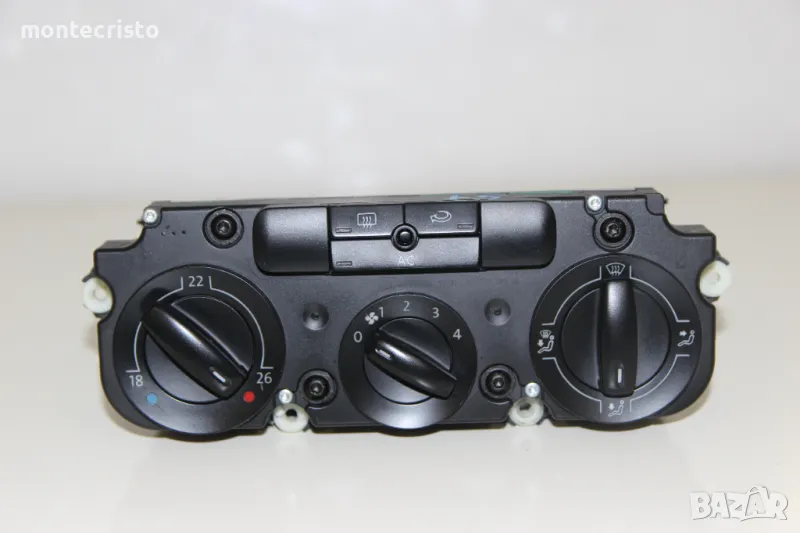Панел климатик VW Golf 5 Plus (2004-2009г.) 5M1820045A управление климатроник 5M1 820 045 A, снимка 1