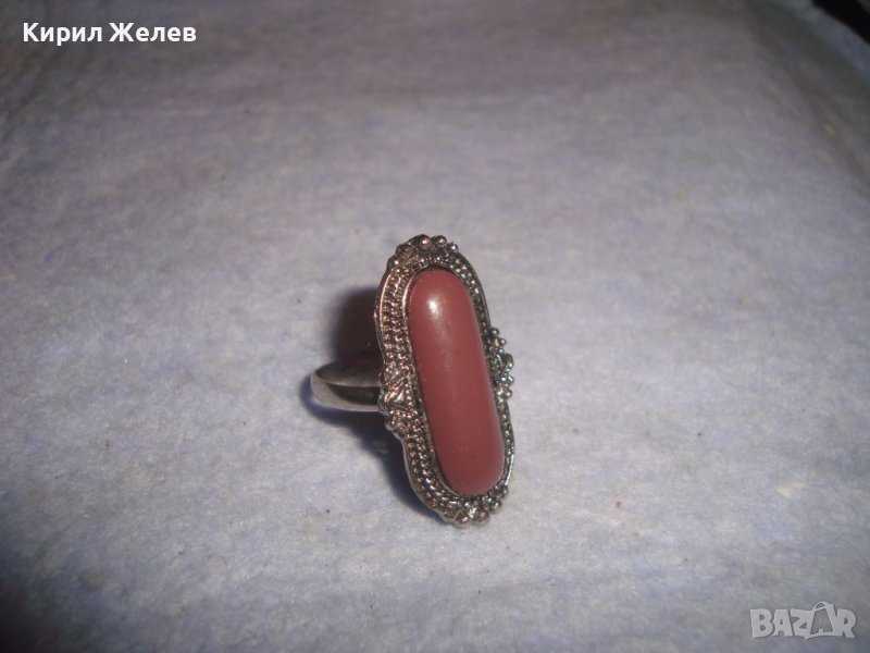 Сребрист красиво орнаментиран винтидж РЕТРО АРТ ПРЪСТЕН РЕГУЛИРУЕМ 11883, снимка 1
