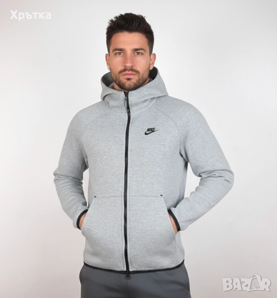 Nike Tech Fleece - Оригинално мъжко горнище размер S, снимка 1