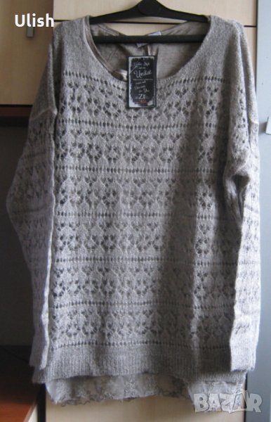 Уникална дамска ажурна блуза Unikat Z one, снимка 1