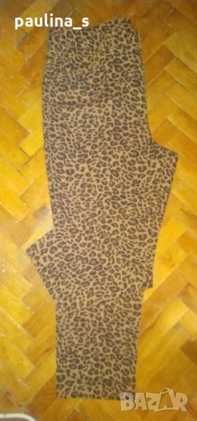 Еластични дънки в леопардов принт / леопардова шарка "Time & Tru"® / голям размер , снимка 1